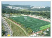 능내근린공원 축구장 전경